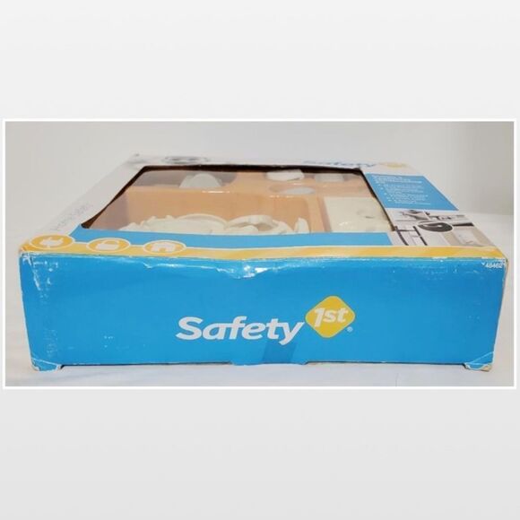 New Safety 1st Child Proof Kit Kid Baby Home Outlet Covers Fridge Latch Straps - Picture 15 of 15